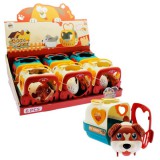 Játék állathordozó készlet elemes kutyával BZ7831