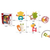 Játék csörgők 4db-os kiszerelésben 47160