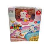 Játék elemes unikornis alakú pop-it többféle színben 82793