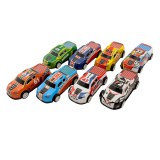 Játék fém autók 6 db-os kiszerelésben többféle változatban 47287