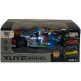 Játék hátrahúzhatós autó többféle színben JA1145