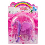 Játék ló szárnnyal 18cm BZ5010