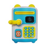 Játék széf gyerekeknek, automata pénzbehúzás, kódos - Rózsaszín