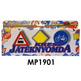 Játéknyomda,18 db-os, kresz, 13x28,5 cm dobozban