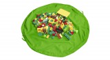 Játéktároló szőnyeg, zöld