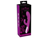 Javida - melegítő csiklóizgató vibrátor (pink)