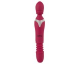 Javida Thrusting - 3in1 masszírozó vibrátor (piros)