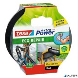 Javítószalag, 38 mm x 10 m, TESA "Extra Power Eco Repair", fekete