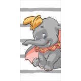 JAVOLI Disney Dumbo Fürdőlepedő, Strand Törölköző Stripe 70x140cm