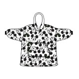 JAVOLI Disney Mickey Black Belebújós Plüss Polár Takaró Poncsó 7–14 év