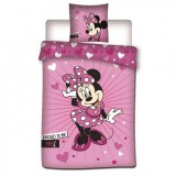 JAVOLI Disney Minnie Proud Ágyneműhuzat 140×200cm, 63×63 cm Microfibre