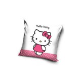 JAVOLI Hello Kitty Fehér Díszpárnahuzat 40x40 cm