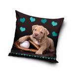 JAVOLI Kutyás Párnahuzat 40x40 cm