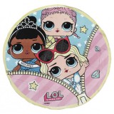 JAVOLI Lol Surprise Forma Fürdőlepedő, Strand Törölköző 130 cm (Fast Dry)