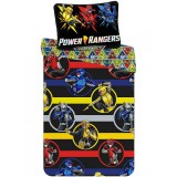 JAVOLI Power Rangers 2 részes Ovis Ágynemű Szett 100x135+40x60 cm