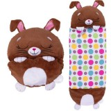 JayPlay Happy Nappers: 2 az 1-ben hálózsák és párna - Beeples, a barna nyuszi