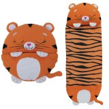 JayPlay Happy Nappers: 2 az 1-ben hálózsák és párna - Tobi, a tigris