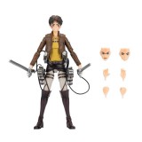 Jazwares Attack on Titan Total Anime Action Figure Eren Jaeger 17 cm