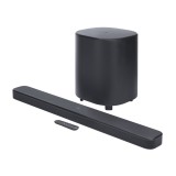 JBL Bar 500MK2 soundbar rendszer, 5.1, 750W, Dolby Atmos, vezeték nélküli mélynyomó, fekete