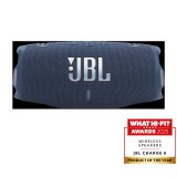 JBL Charge 6 vízálló hordozható Bluetooth hangszóró, kék