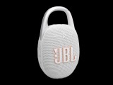 JBL Clip 5 hordozható bluetooth hangszóró, fehér