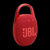 JBL CLIP 5 hordozható Bluetooth-hangszóró, piros