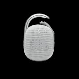 JBL CLIP4 hordozható Bluetooth-hangszóró, fehér