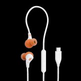 JBL Endurance RUN 3C, USB-C vezetékes sport fülhallgató, fehér