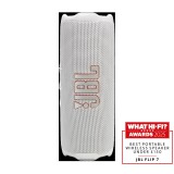 JBL Flip 7 vízálló hordozható Bluetooth hangszóró, fehér