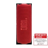 JBL Flip 7 vízálló hordozható Bluetooth hangszóró, piros