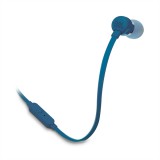 Jbl fülhallgató - tune 110 (mikrofon, 3.5mm jack, 1.1m kábel, kék) jblt110blu