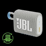 JBL GO 3 ECO hordozható bluetooth hangszóró, fehér (Bemutató darab)