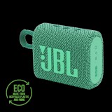JBL GO 3  ECO hordozható bluetooth hangszóró, zöld