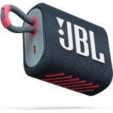 JBL GO 3 hordozható bluetooth hangszóró, korall