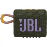 JBL Go 3 vízálló hordozható Bluetooth hangszóró zöld (JBLGO3GRN)
