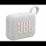 JBL Go 4 hordozható Bluetooth hangszóró fehér (JBLGO4WHT) (JBLGO4WHT)