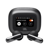 JBL Live Flex 3 vezeték nélküli fülhallgató, adaptív zajszűrés, open-fit, 50 óra üzemidő, fekete