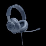 JBL QUANTUM 100 GAMER FEJHALLGATÓ, KÉK, JBLQUANTUM100BLU (JBLQUANTUM100BLU)