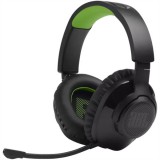 JBL Quantum 360X Gamer vezeték nélküli fejhallgató, Fekete (JBLQ360XWLBLKGRN)
