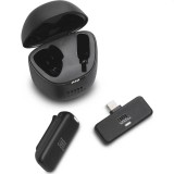 JBL Quantum Stream Lightning vezeték nélküli fekete streaming mikrofon (JBLSTRMWLLGHTBLK)