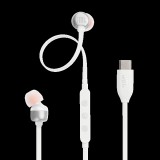 JBL T 310 C WHT vezetékes USB C mikrofonos fehér fülhallgató (JBLT310CWHT)