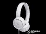 JBL T500 fejhallgató, fehér