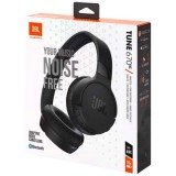JBL Tune 670NC Bluetooth Vezeték Nélküli Fejhallgató Fekete (JBL-T670-BLK)