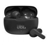 JBL WAVE 200 bluetooth fülhallgató SZTEREO (v5.0, TWS, cseppálló, mélyhang kiemelés + töltőtok) FEKE