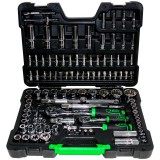 JBM 113 részes dugókulcs készlet 12-szögű (krómozott) (JBM-54047)