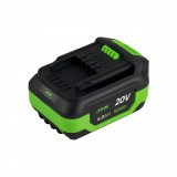 JBM Akkumulátor JBM 20 V-os gépekhez, Li-ion, 4,0 Ah (60013)
