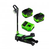 JBM Akkumulátoros krokodilemelő 3 t, 127–463 mm, 2 akkumulátorral és töltővel (PROMO-60076-2)