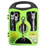 JBM Racsnis csillag - villáskulcs készlet, csuklós - 7db-os