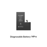 JCID Apple iPhone 14 Pro (6.1) magas kapacitású (diagnosztizálható, hibaüzenet mentes) L-Ion akkumulátor 3410mAh