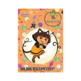 JCS Média Dóra, a felfedező: Boldog Halloweent! fogklalkoztató könyv